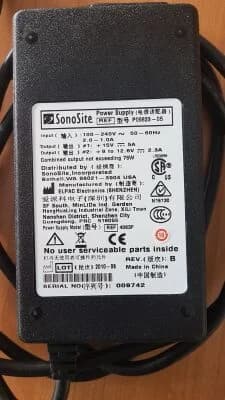 SONOSITE P/N P09823-05 Ultrasound machine part