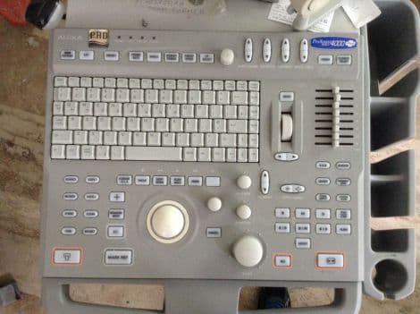 For Sale ALOKA SSD-4000 Operation Panel Ultrasound General Parts P/N L-KEY-75E