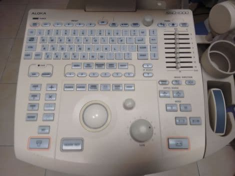 For Sale ALOKA SSD-1000 Operation Panel Ultrasound General Parts P/N L-KEY-64H