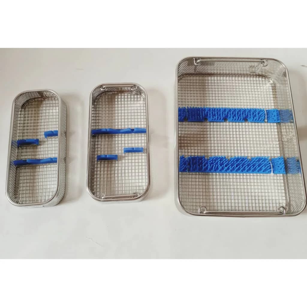 GERMANY STAINLESS Wire Mesh Sterilization container