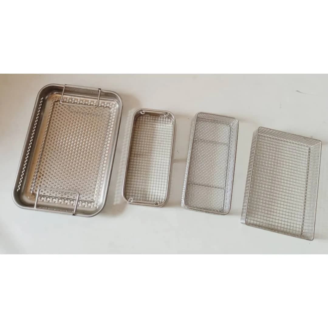 GERMANY STAINLESS Wire Mesh Sterilization container
