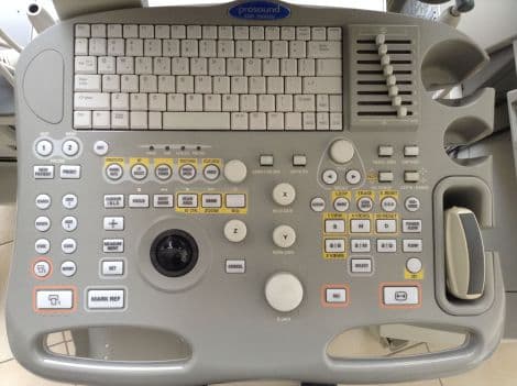 For Sale ALOKA SSD-3500 Operation Panel Ultrasound General Parts P/N L-KEY-81E