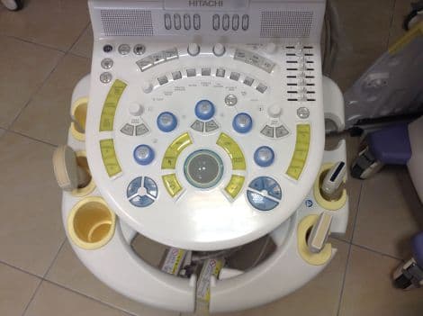 For Sale HITACHI Preirus Operation Panel Ultrasound General Parts P/N Keyboard