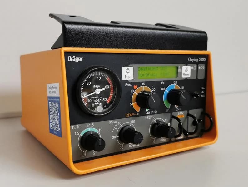 DRAGER Oxylog 2000 Anesthesia ventilator