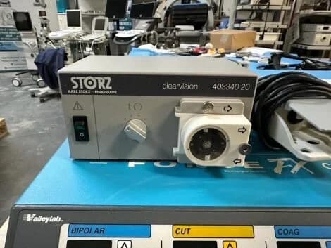 KARL STORZ clearvision 403340 20 Endoscopy irrigation pump