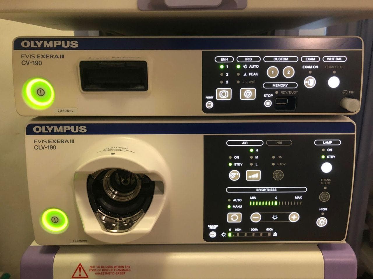 OLYMPUS Evis Exera III CV-190/CLV-190 Endoscopy System