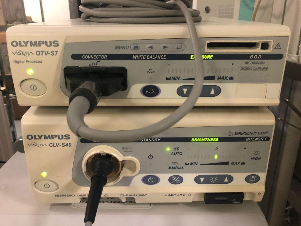 OLYMPUS VISERA OTV-S7/CLV-S40 Endoscopy System