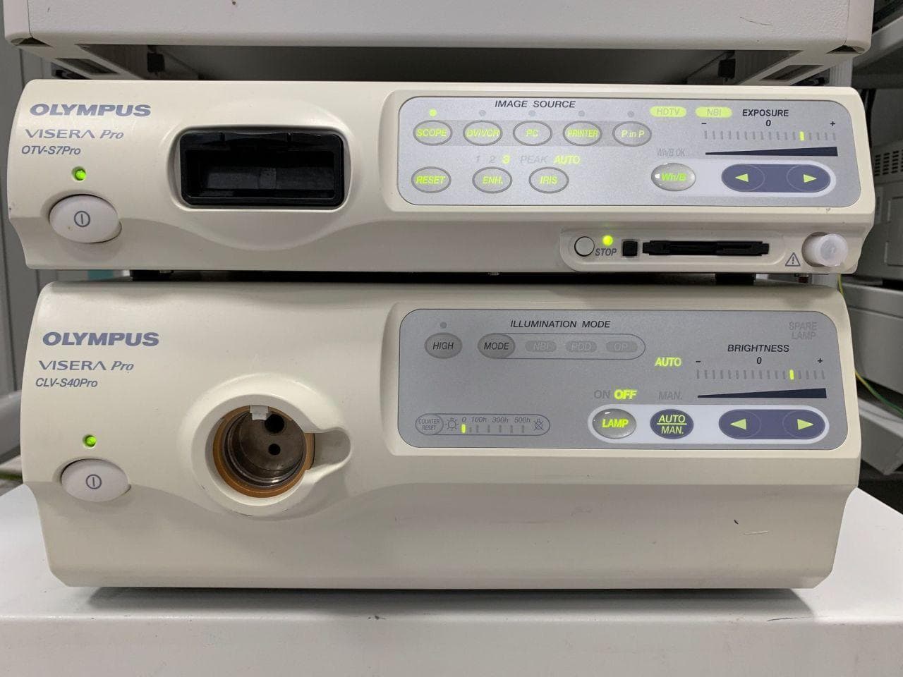 OLYMPUS VISERA PRO OTV-S7PRO/CLV-S40PRO Endoscopy System
