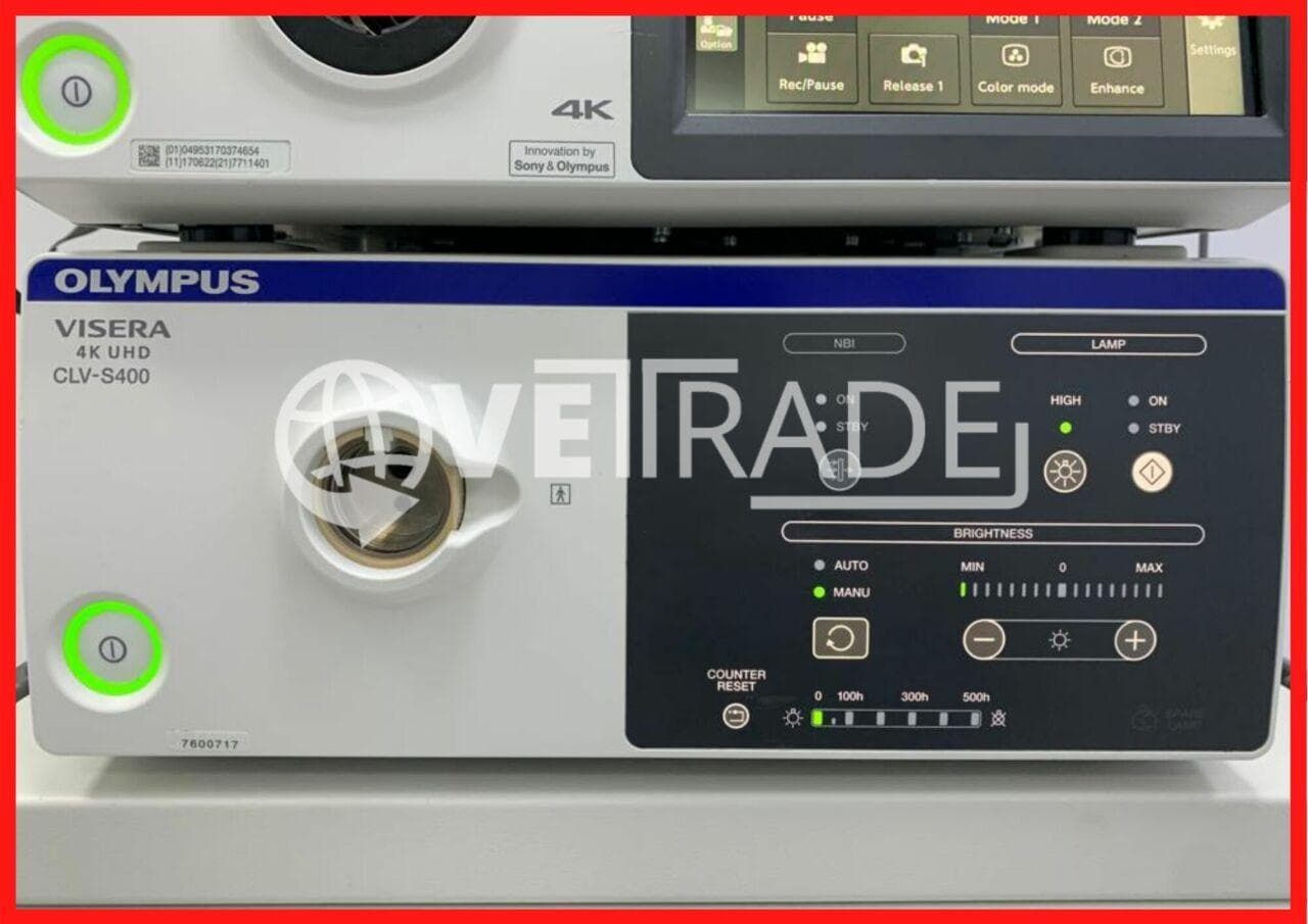 OLYMPUS VISERA 4K UHD OTV-S400/CLV-S400 Endoscopy System