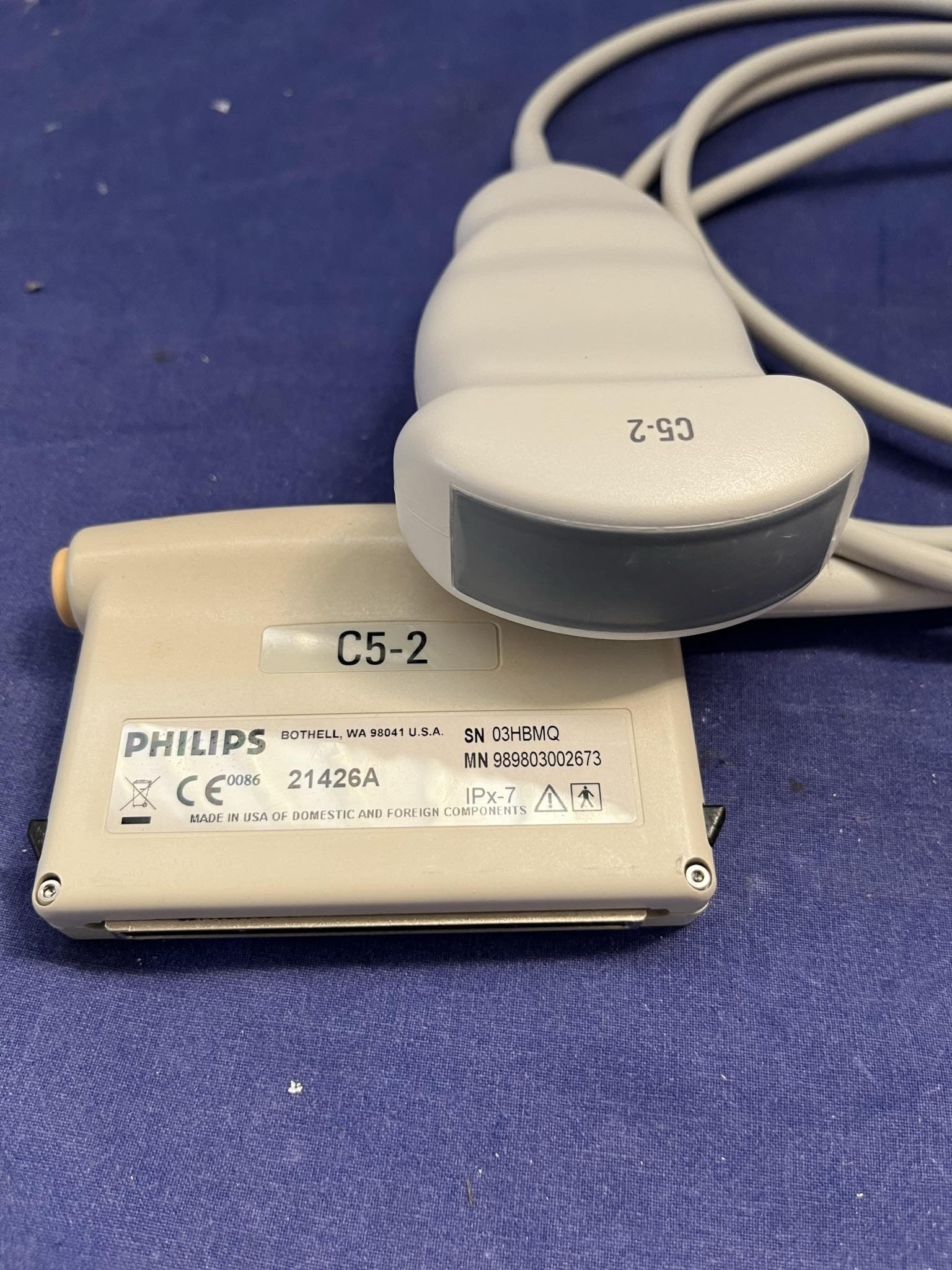PHILIPS C5-2 Convex Probe