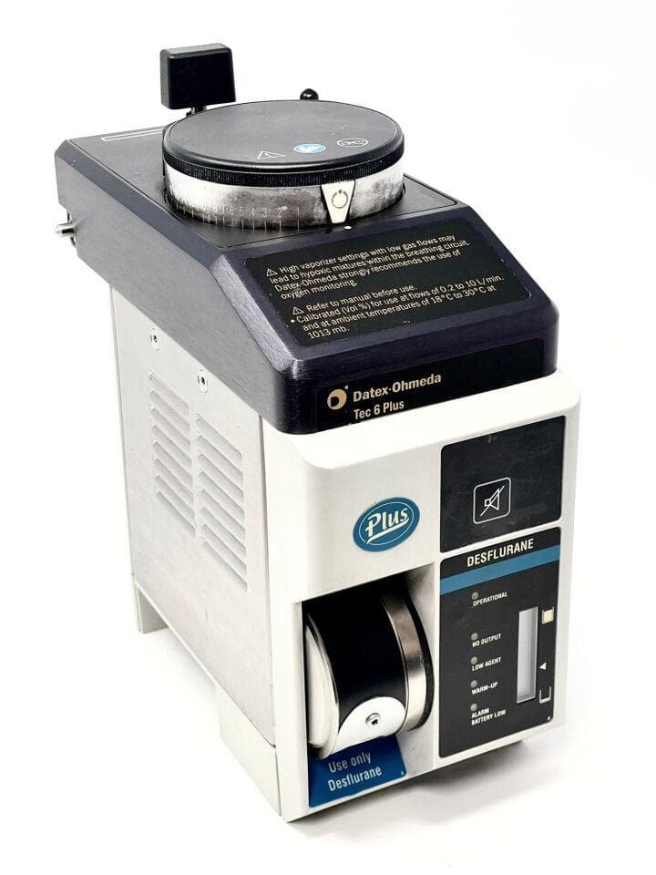 DATEX-OHMEDA Tec 6 Plus Desflurane Vaporizer
