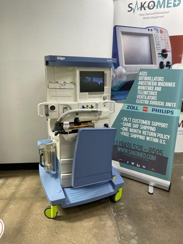 DRAGER Apollo Anesthesia Machine