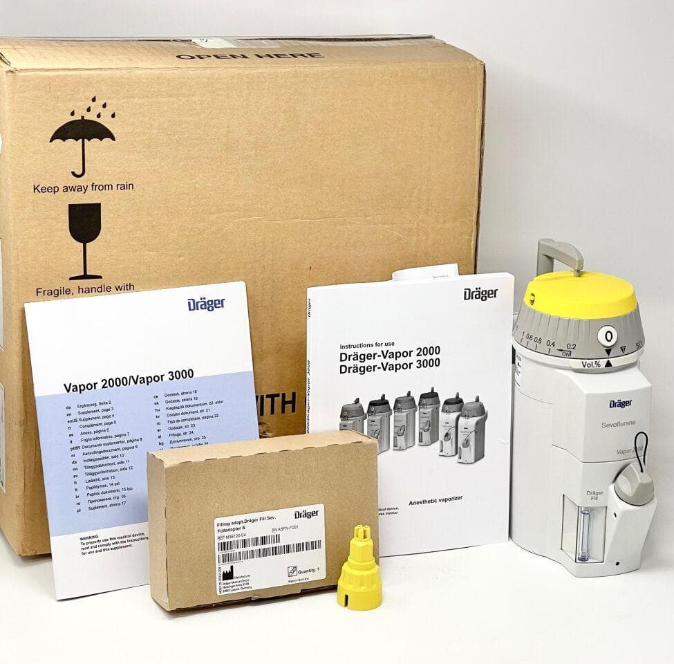 DRAGER Vapor 2000 Sevoflurane Vaporizer