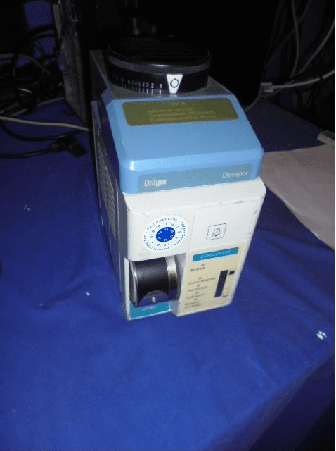 DRAGER D-Vapor Desflurane Vaporizer