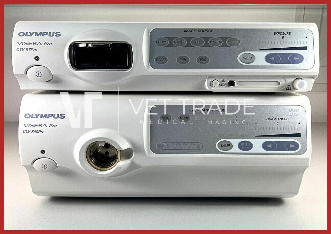 OLYMPUS VISERA PRO OTV-S7PRO/CLV-S40PRO Endoscopy System