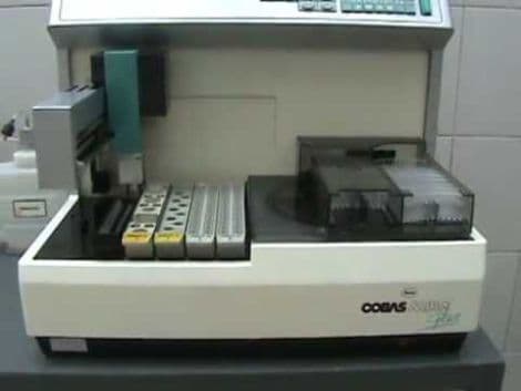 For Sale ROCHE Cobas Mira Plus CC Chemistry Analyzer