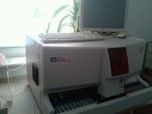 For Sale ABBOTT LABS Cell Dyn Ruby Hematology Analyzer