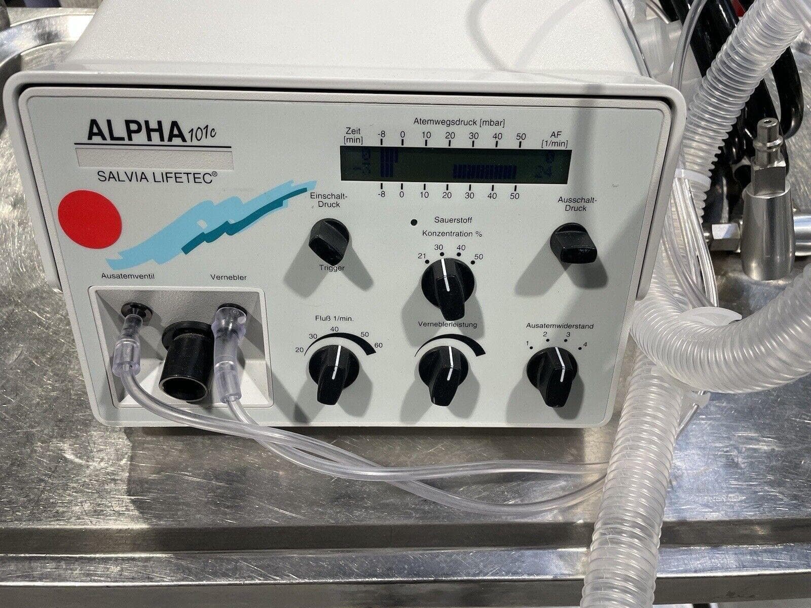 SALVIA LIFETEC Alpha 101c Anesthesia ventilator