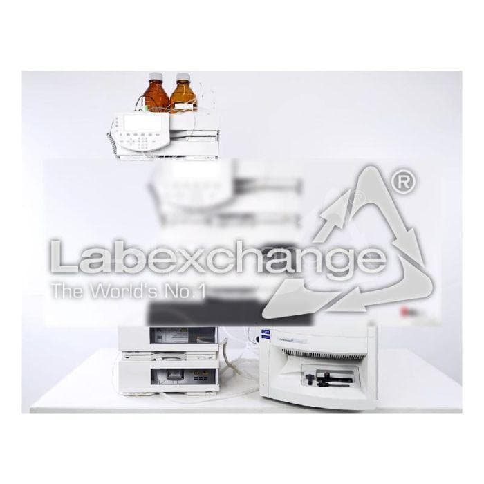 10154 Agilent 1100 HPLC System Cap Pump VWD + Waters Mic