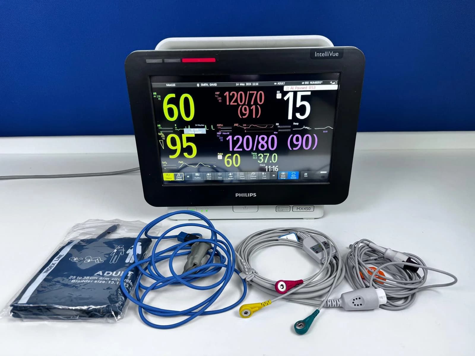 PHILIPS IntelliVue MX450 EKG monitor