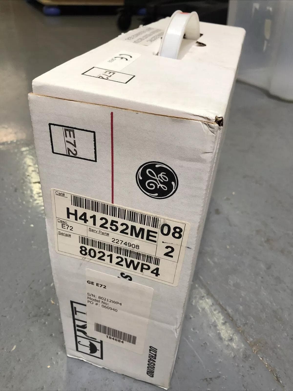 GE E72 Endocavity probe
