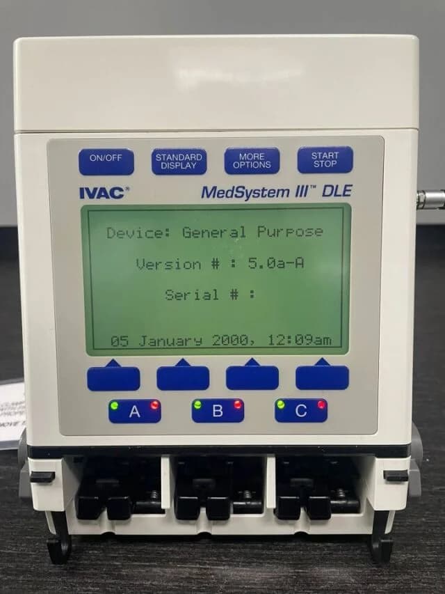 ALARIS Medsystem III 2865B IV infusion pump