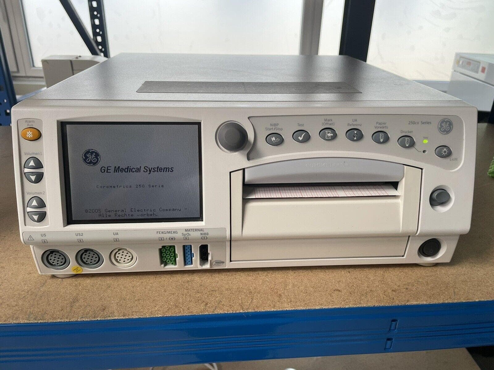 GE Corometrics 250 Series Fetal Monitor