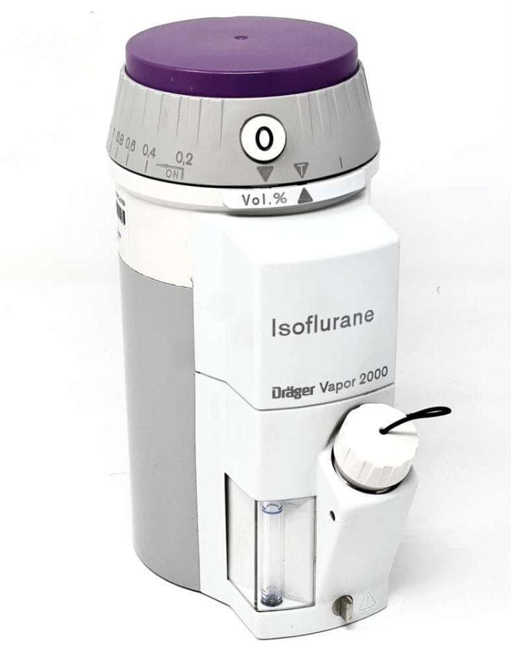 DRAGER Vapor 2000 Isoflurane Vaporizer