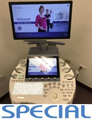 For Sale GE Voluson E10 OB / GYN Ultrasound