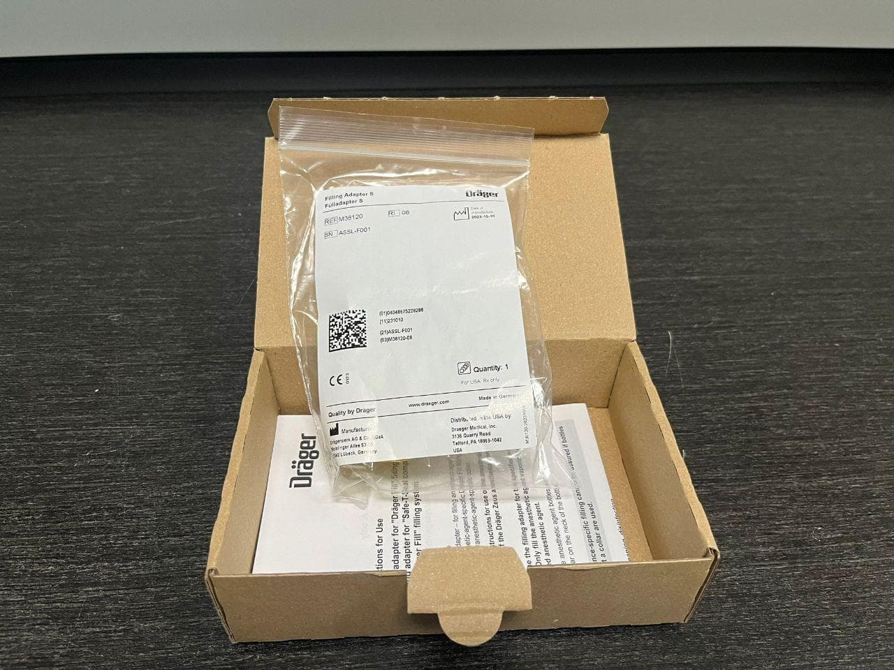 DRAGER M36120 Anesthesiology equipment accessories