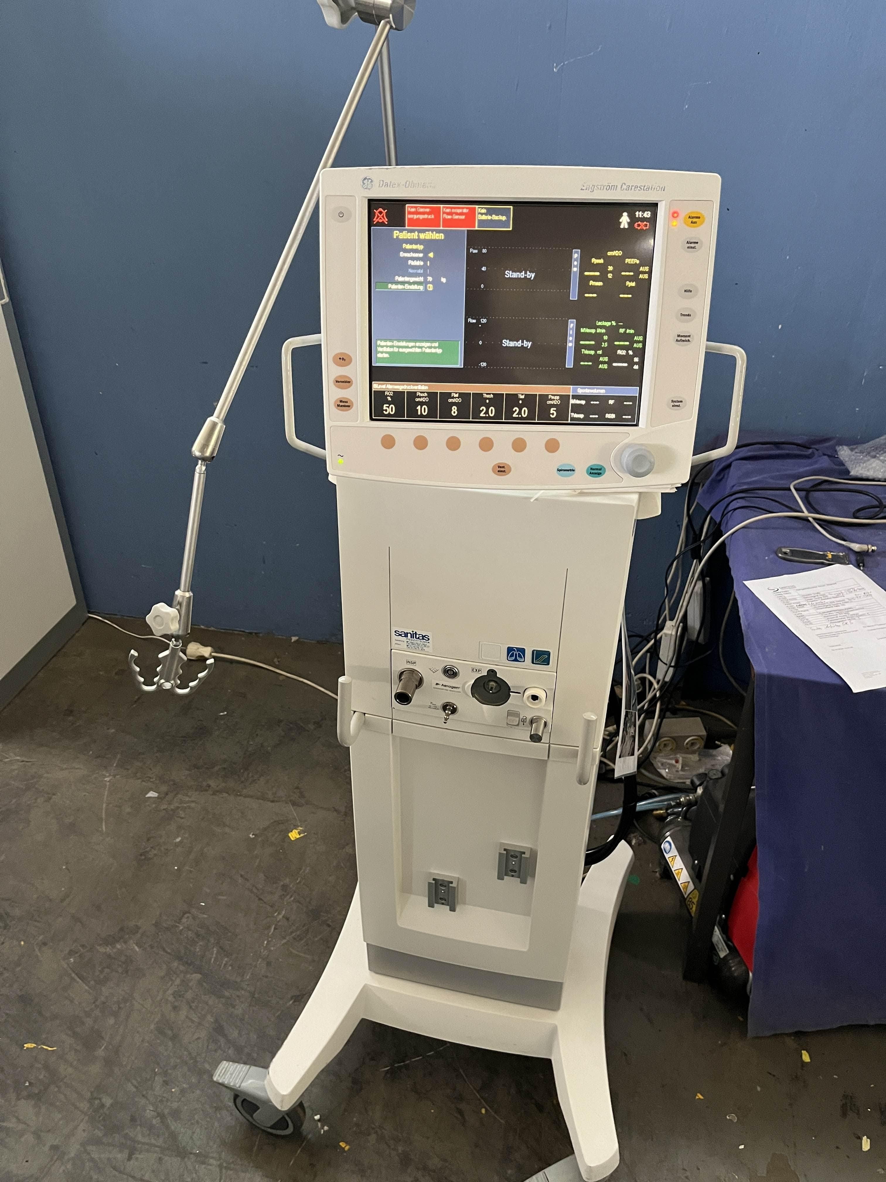 GE Engstrom Carestation Anesthesia ventilator