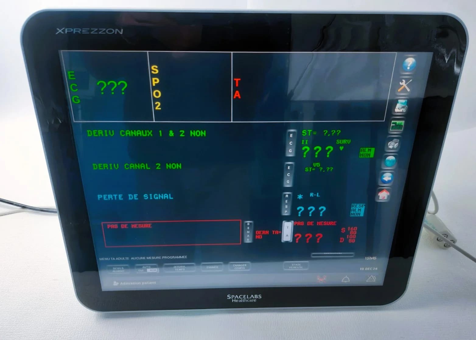SPACELABS HEALTHCARE XPREZZON 91393 Patient monitor