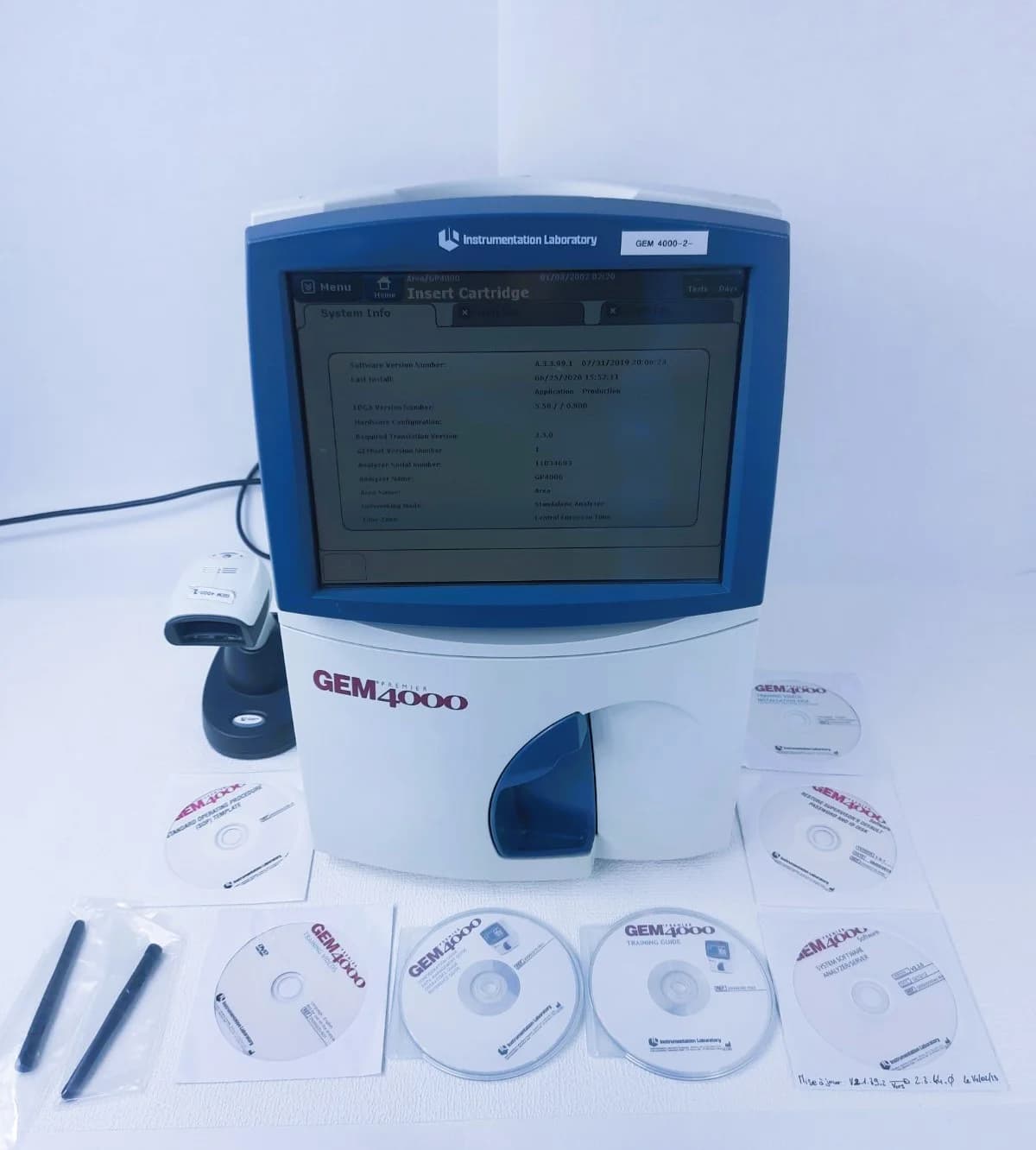 INSTRUMENTATION LABORATORY GEM Premier 4000 Blood Gas Analyzer