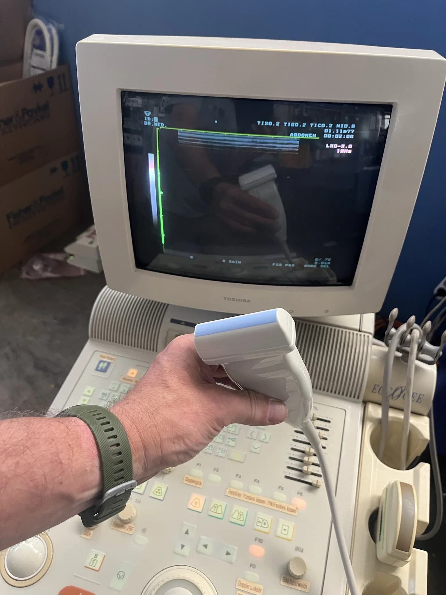 TOSHIBA PLF-805ST Linear Probe