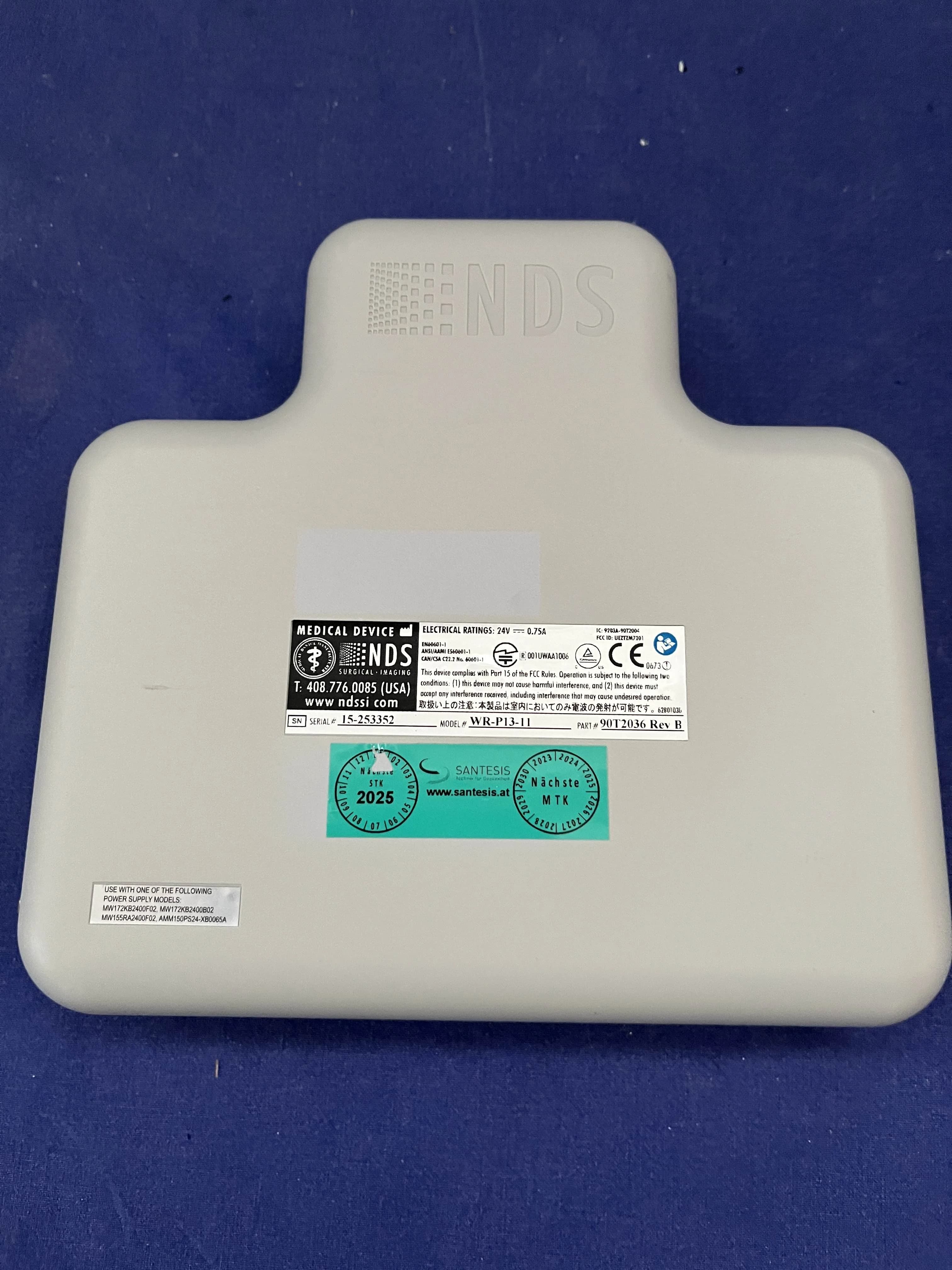 NDS ZeroWire WR-P13-11 Medical Monitor Accessory