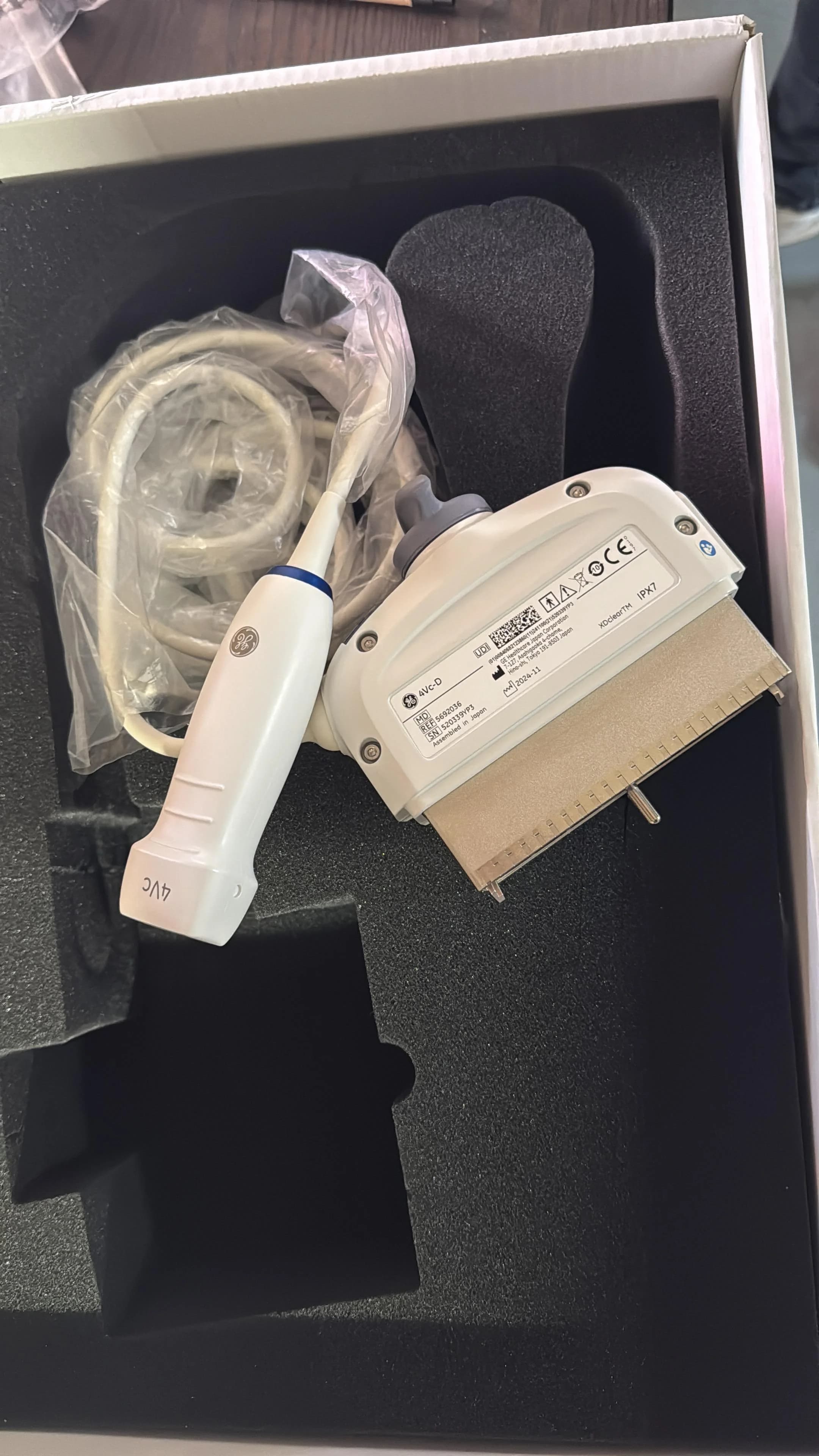 GE 4Vc-D 4D Cardio Probe