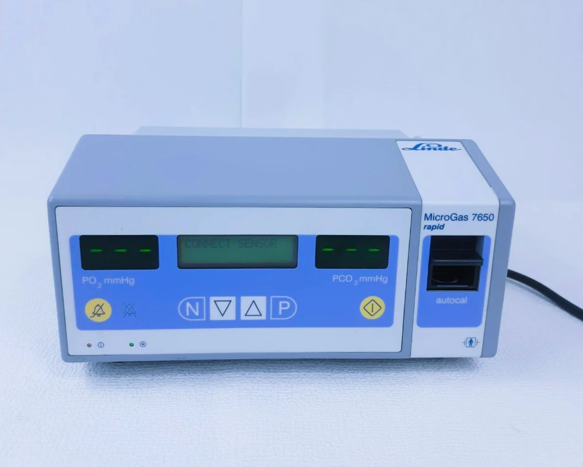 LINDE MicroGas 7650 rapid Oxygen Monitor