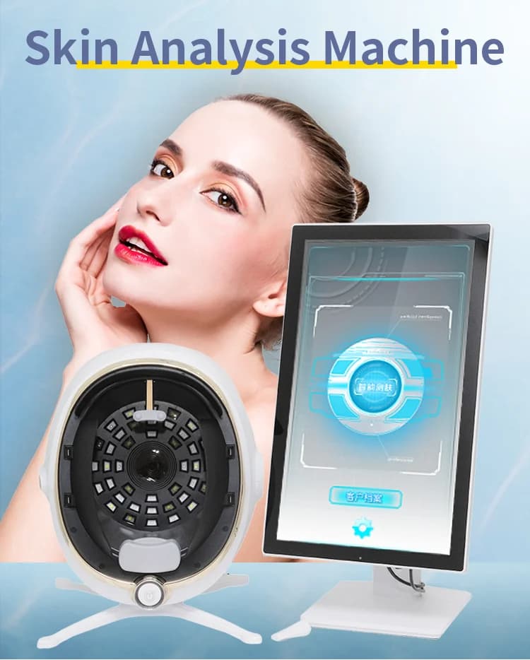 HEBEI TUOSITE 3D Facial detector Skin analysis machine