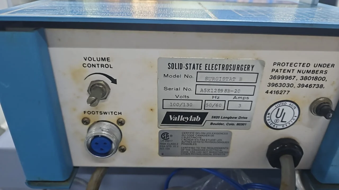 VALLEYLAB Surgistat Electrosurgical Unit