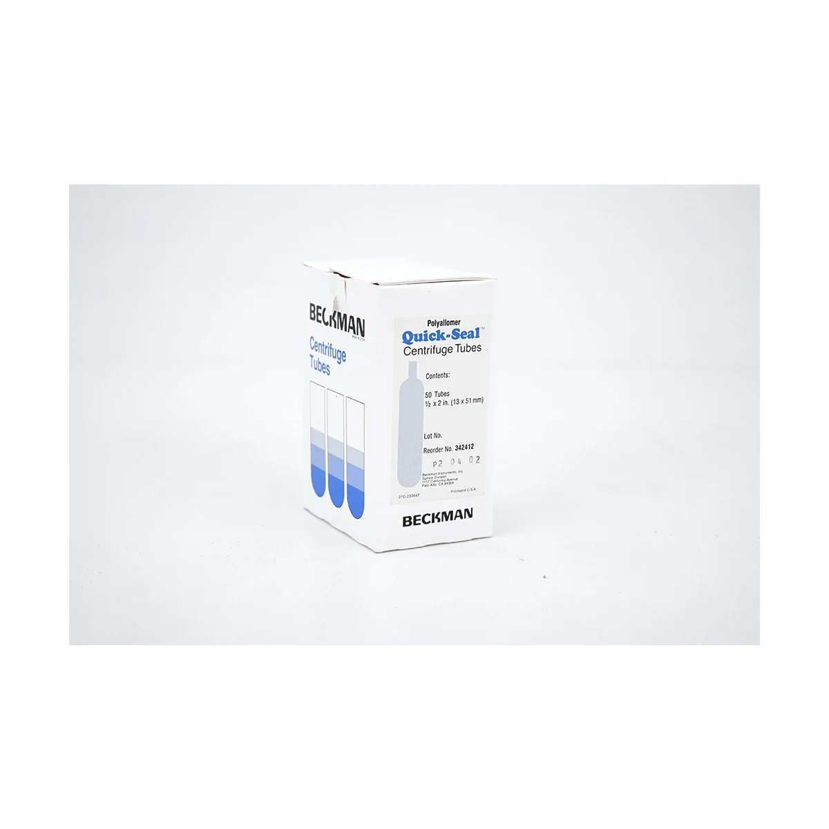 BECKMAN COULTER 342412 Laboratory accessories