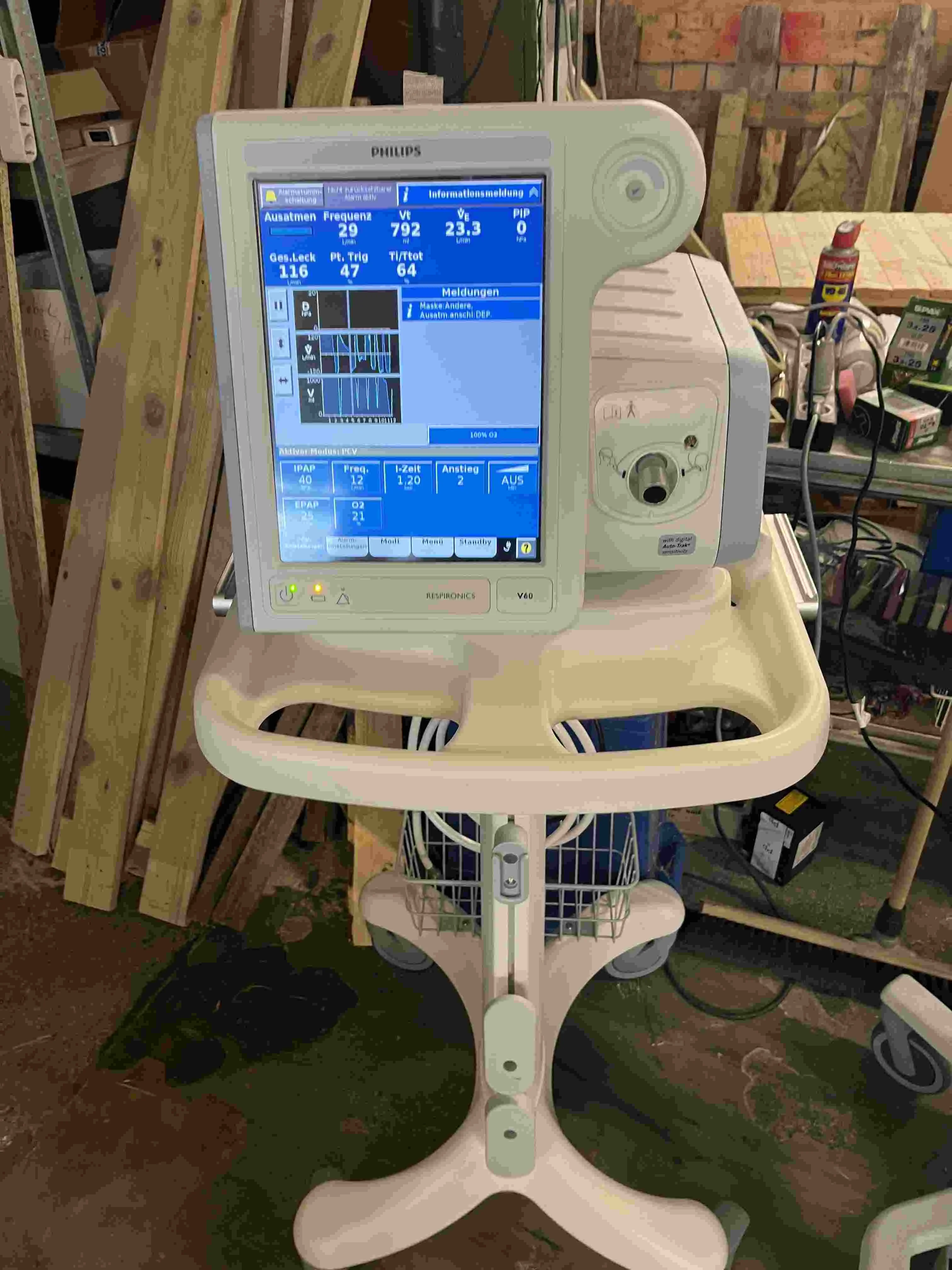 PHILIPS Respironics V60 Anesthesia ventilator