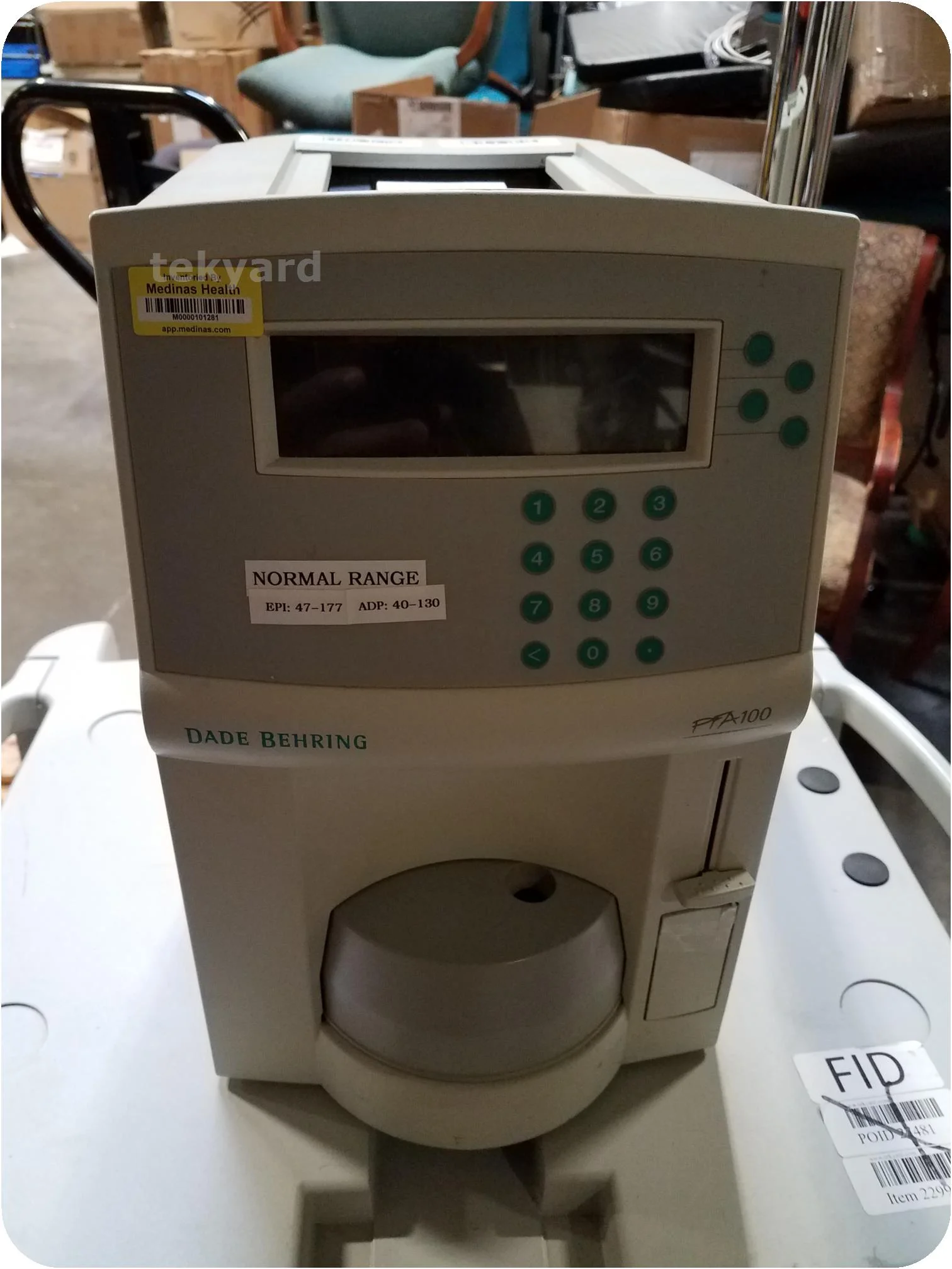 SIEMENS PFA-100 Hematology Analyzer