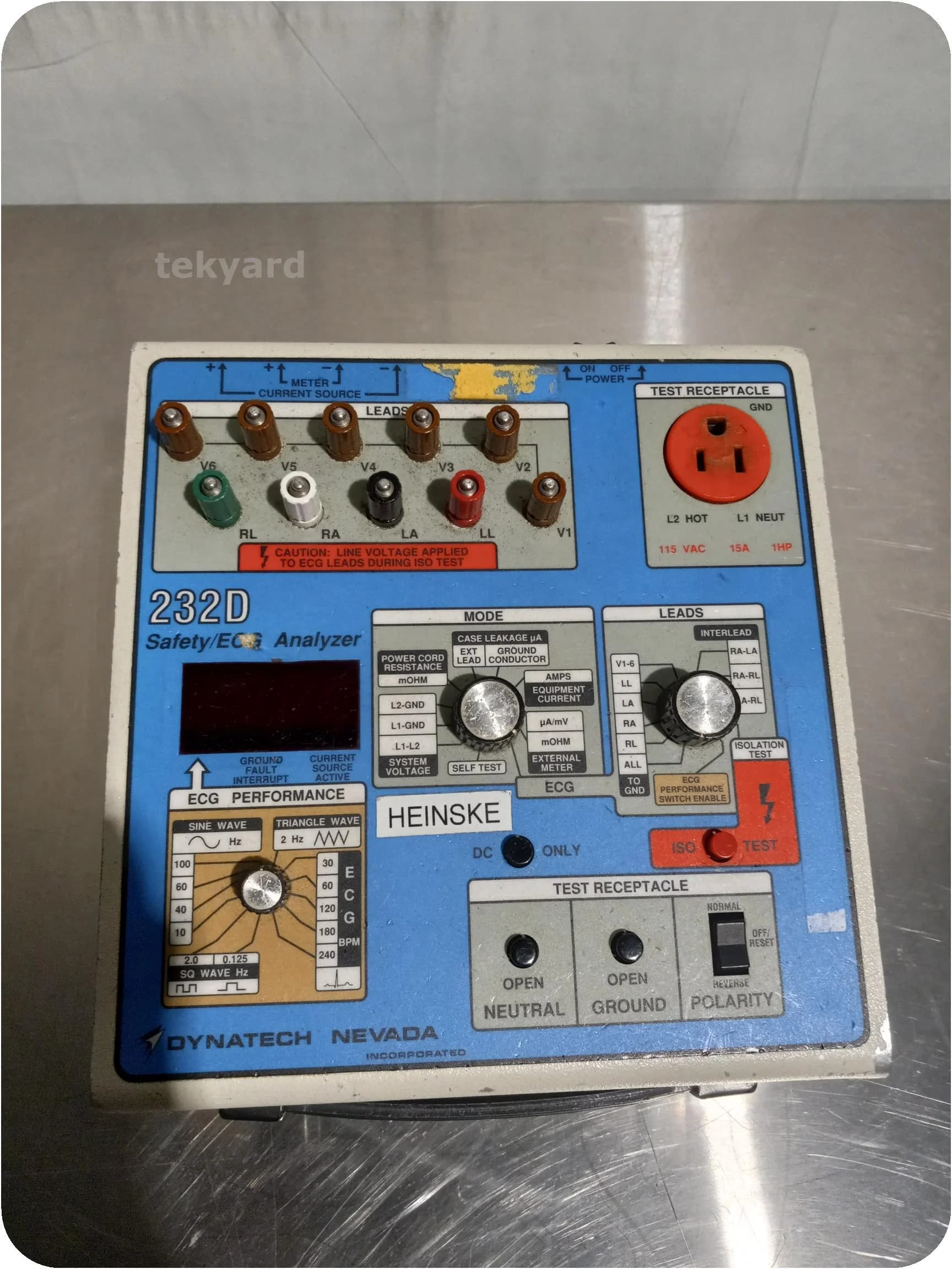DNI NEVADA 232D Medical device tester