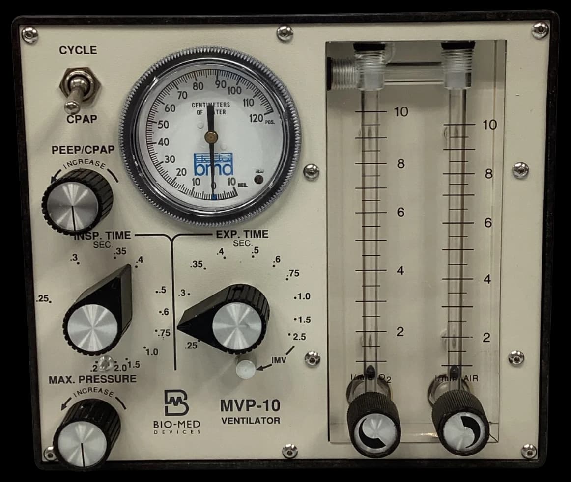 BIO-MED DEVICES MVP-10 Anesthesia ventilator