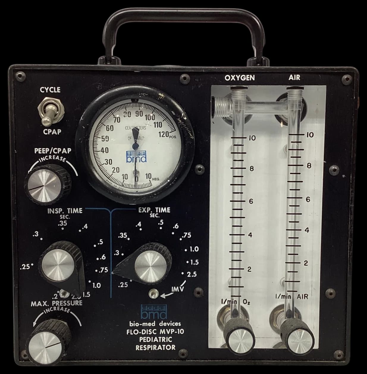 BIO-MED DEVICES MVP-10 Anesthesia ventilator