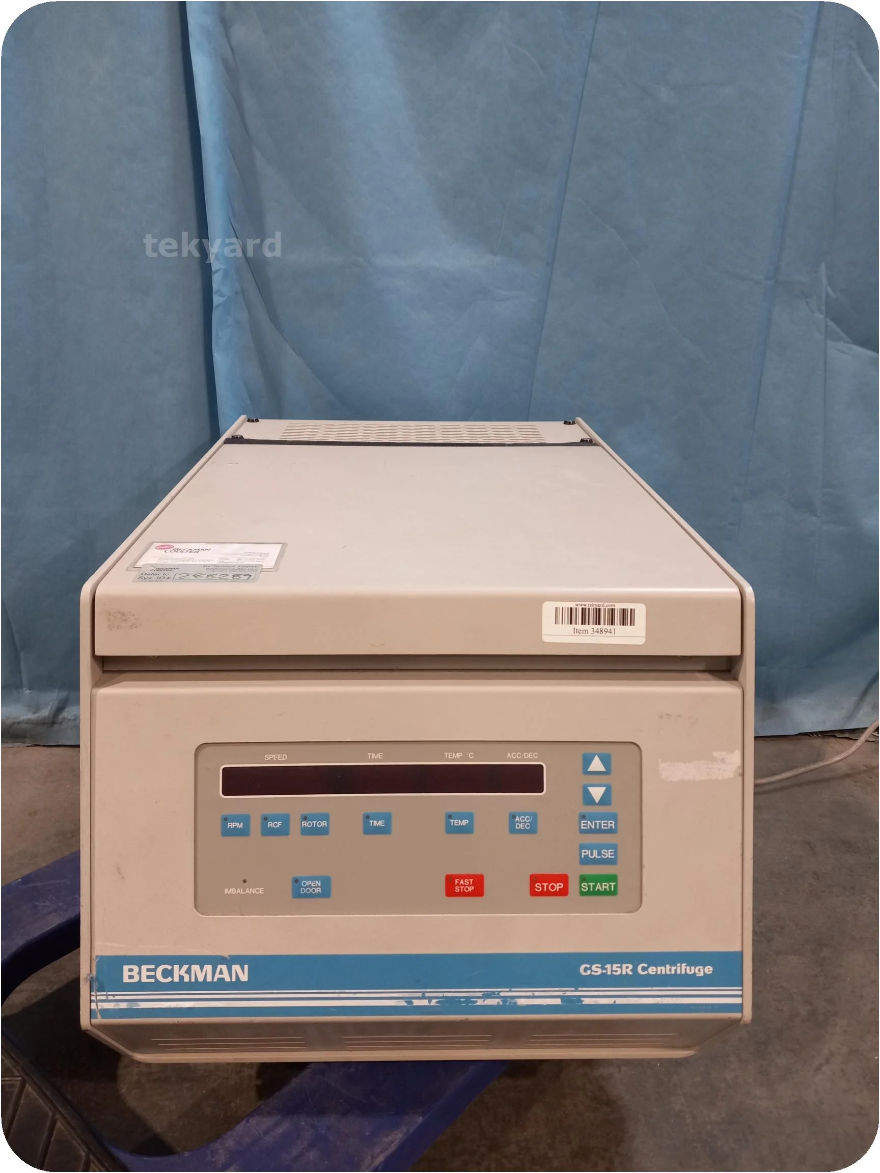 BECKMAN COULTER GS-15R Laboratory centrifuge