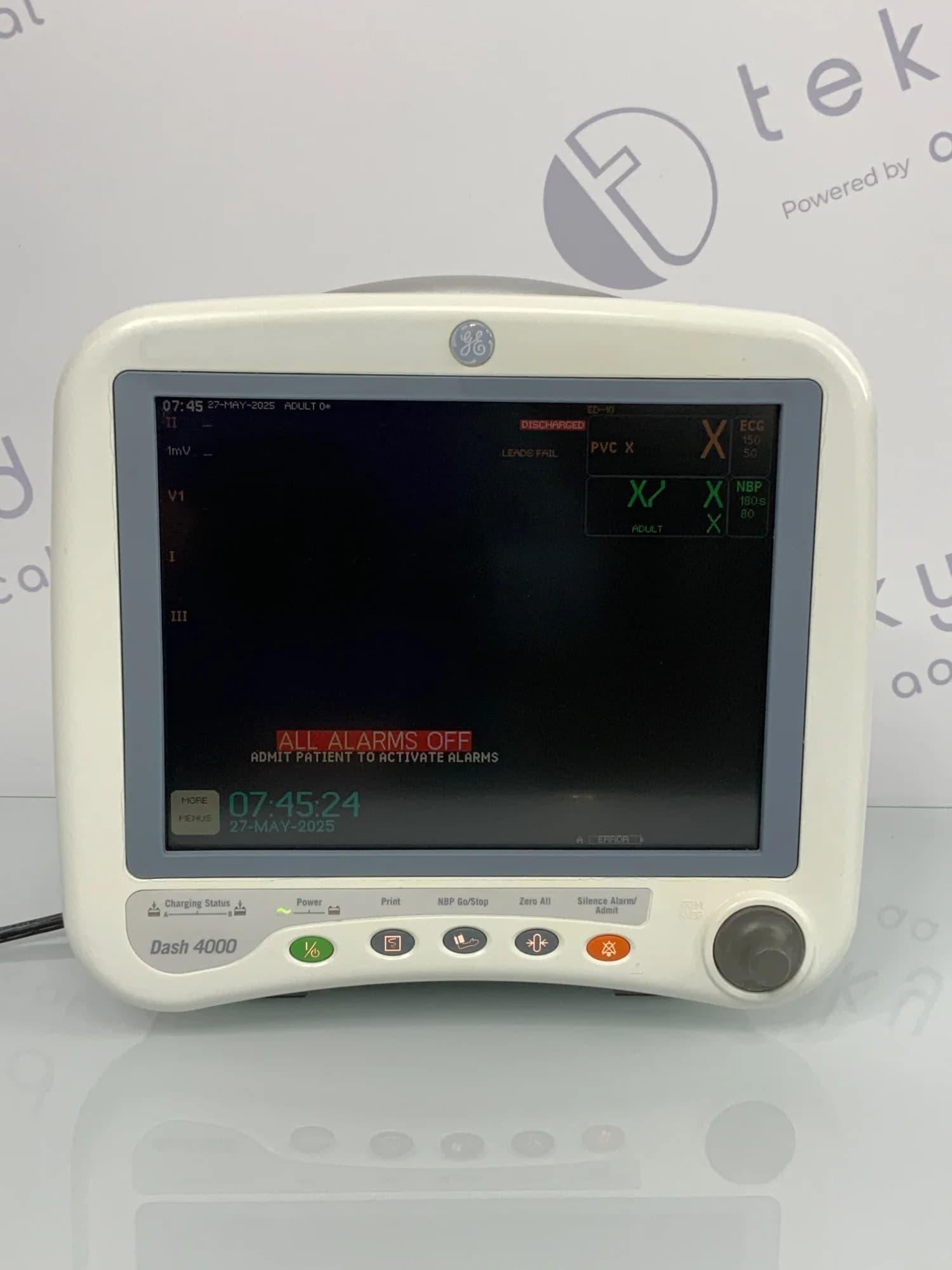 GE Dash 4000 EKG monitor