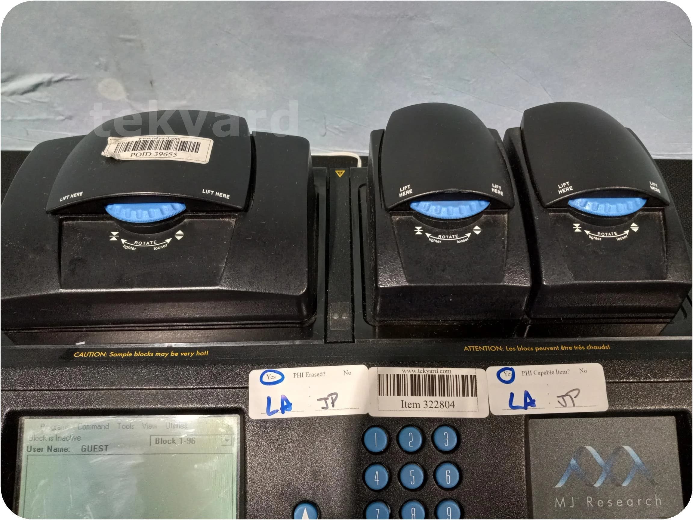 MJ RESEARCH PTC-220 PCR Thermal Cycler