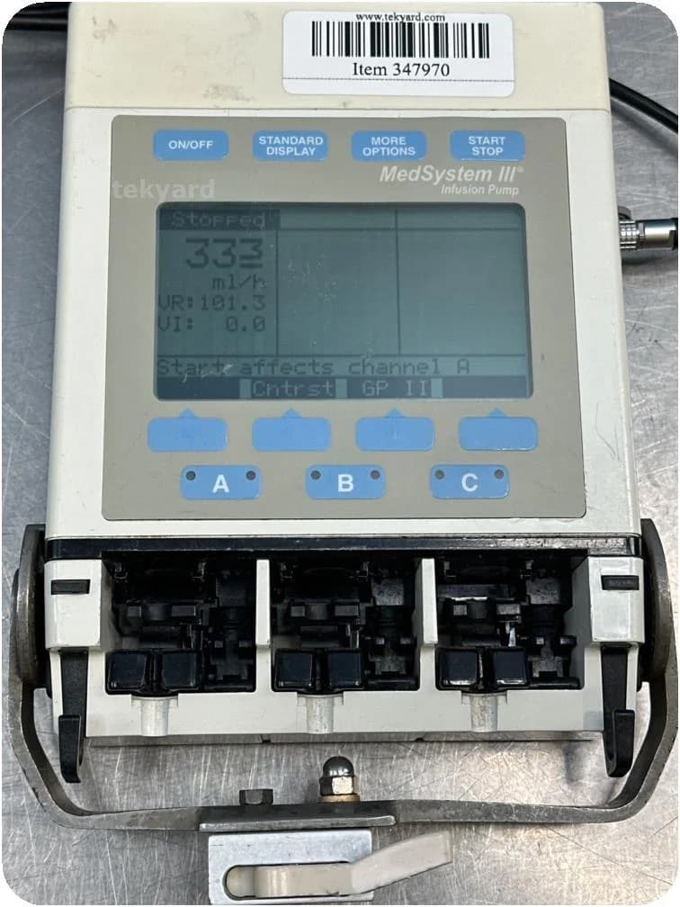 ALARIS Medsystem III 2865 IV infusion pump