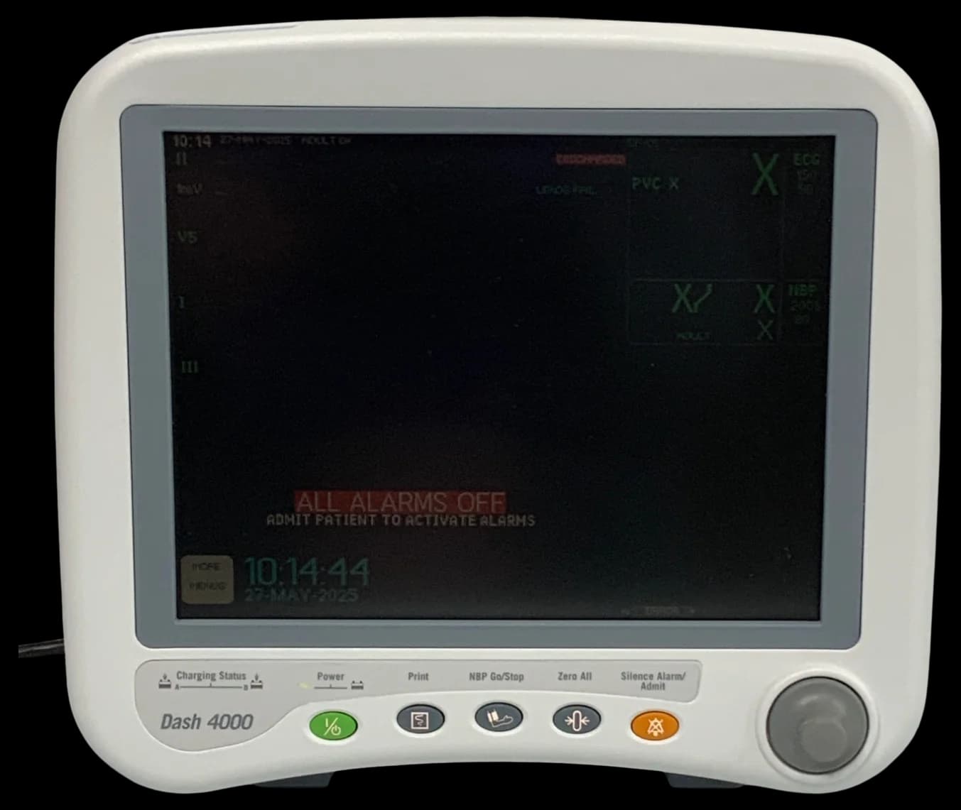 GE Dash 4000 EKG monitor
